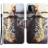 Lux-Case Funda abatible Wonderland Samsung Galaxy A22 5G - Tigre
