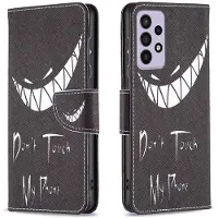 Lux-Case Funda abatible Wonderland Samsung Galaxy A73 - No Toques Mi Teléfono
