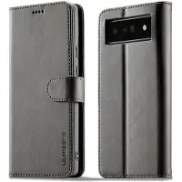 Lux-Case Funda Flip LC.IMEEKE Google Pixel 6 Pro - Gris