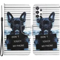 Lux-Case Funda abatible Wonderland Samsung Galaxy A04s / A13 5G / A13 4G - No Toques Mi Teléfono