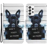 Lux-Case Funda abatible Wonderland Samsung Galaxy A53 5G - No Toques Mi Teléfono