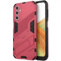 Lux-Case Funda híbrida antichoque con un toque moderno para Samsung Galaxy A24 4G - Rosa