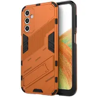 Lux-Case Funda híbrida antichoque con un toque moderno para Samsung Galaxy A24 4G - Naranja