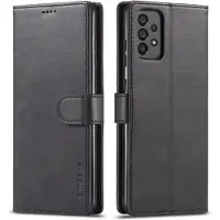Lux-Case Funda abatible LC.IMEEKE Samsung Galaxy A73 - Negra