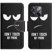 Lux-Case Funda abatible Wonderland OnePlus Ace Pro / 10T - No Toques Mi Teléfono