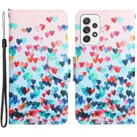 Lux-Case Funda abatible Wonderland Samsung Galaxy A52s 5G / A52 5G / A52 - Love Heart