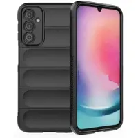 Lux-Case Funda blanda antideslizante para Samsung Galaxy A24 4G - Negro