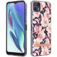 Lux-Case Funda blanda superfina y duradera para el Motorola Moto G50 5G - Pink Gardenia