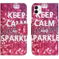 Lux-Case Funda abatible Wonderland Samsung Galaxy A04 - Keep Calm And Sparkle