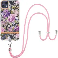 Lux-Case Funda blanda fina y duradera con cordón para el Motorola Moto G50 5G - Purple Peony