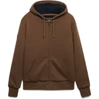 Superdry Sudadera Con Cremallera Borg Lined