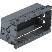 OBO 71GD7-2: Caja de instalación para dispositivos, color gris hierro, 148x77x58 mm, referencia 6288608