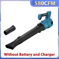 StarTech.com Soplador de hojas - Soplador de mano inalámbrico X50 - 21V, 3 velocidades - 22000 RPM - Ligero - Sin batería
