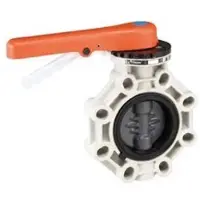 Cepex 32621 Válvulas De Mariposa De Pvc-u Ø90 Serie Ind Juntas Tóricas De Epdm Perox Eje Acero Inoxidable