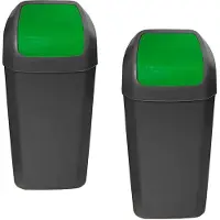 Wellhome Papelera De Reciclaje 15l 2 Unidades