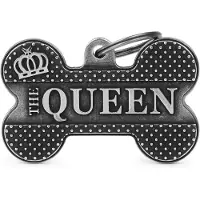 My Family Placa Para Mascotas Bronx The Queen Bone Xl