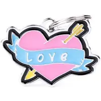 My Family Placa Para Mascotas Love