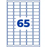 Avery Zweckform L7971-25 Etiquetas para congelador de 38,1 x 21,2 mm (1625 etiquetas)