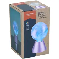 Berlinger Haus Lámpara de mesa LED COSMIC GLOW con efecto de nebulosa, 17x11 cm