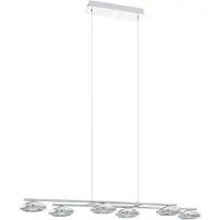 Eglo Taruga 1, Flexible, Cromo, Blanco, Blanco, Plástico, Acero, Interior, IP20