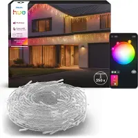 Philips Hue Luminarias De Exterior Luces Tipo Carámbano Festavia - 8,5 M, 250 Ledes