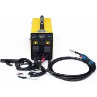 KRAFT&DELE | Máquina de soldar por hilo sin gas, inversor MIG/MMA de 400A, máquina de soldar con alimentación de hilo sinérgica, inversor IGBT compacto para soldar