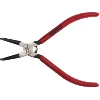 Markenlos Pinza de punta curva para anillos de sujeción internos de 19 a 60 mm