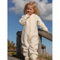 Joha - Kid's 68 Jumpsuit - Mono size 80, blanco