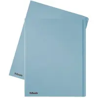 Esselte carpeta de cartón A4 azul | solapas de 10mm | 100 unidades
