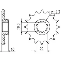 Sifam Piñón Delantero 12094cz12