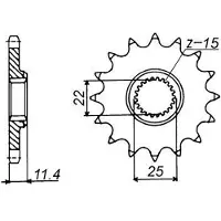Sifam Piñón Delantero 12122cz14