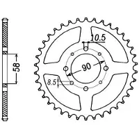 Sifam Corona Trasera 25186cz44