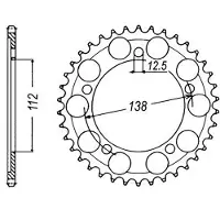 Sifam Corona Trasera 25124cz45