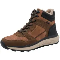 Marco Tozzi Botas con cordones marrón / caramelo / negro