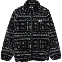 Vissla - Malo Sherpa Vest Fleece Black - Talla S - Negro