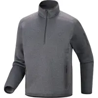 Arc'teryx - Forros polares - Covert 1/2 Zip M Void Heather de Lana - Talla L - Gris