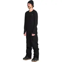 Volcom - Roan Bib Overall - Pantalones de esquí size L, negro