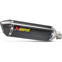 Akrapovic Silenciador Homologado Slip On Suzuki Sv 650/sv 650 X 2018 Slip-on Line S-s6so10-hrc