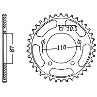 Sifam Corona Trasera 25134cz47