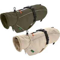 Hunter Abrigo para perros Nordby - Oliva - (Teckel) 36