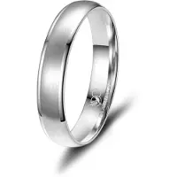 MARRYA Anillo 'SI-06 Ehering aus Silber' gris plateado