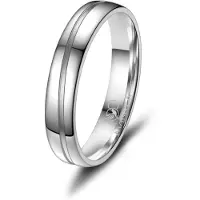 MARRYA Anillo 'SI-13 Ehering aus Silber' gris plateado