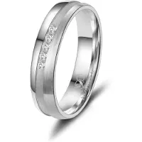 MARRYA Anillo 'SI-15 Ehering aus Silber' plata