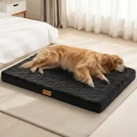 Merkloos Cama ortopédica para perros, tamaño XL, color , impermeable y con funda extraíble