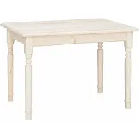 Merkloos Mesa de comedor de madera maciza para cocina o restaurante