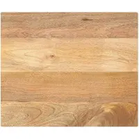 Merkloos Tablero de mesa para comedor o escritorio, hecho de madera de mango maciza