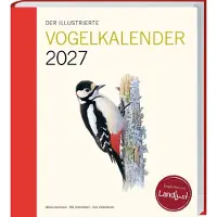 Merkloos Calendario de aves 2027: Calendario semanal ilustrado para amantes de las aves