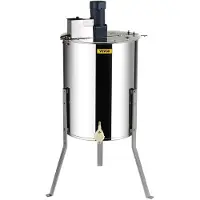 OEM Centrífuga para miel, funcionamiento eléctrico, construcción en acero inoxidable./h3Gris claro