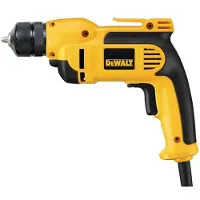 DeWalt DWD112S, taladro con mandril de sujeción rápida, 2500 revoluciones por minuto, 2,5 cm de capacidad, 1 cm de mandril, 10,9 Nm de par