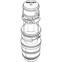 Dornbracht Cartucho termostático de 3/4" con regulador, 1 unidad.
